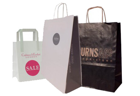 boutique carrier bags, custom printed bags