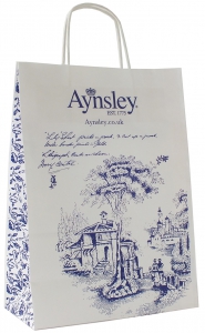 twisted handle paper bags printed manufacturer UK