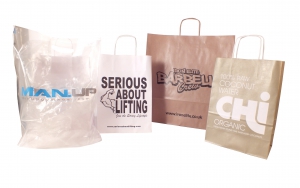 Bodypower expo bags, bodypower carrier bags, body power exhbition carrier bags, printed bags