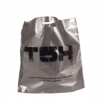 Silver carrier bags