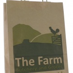 Printed paper Bags with handles